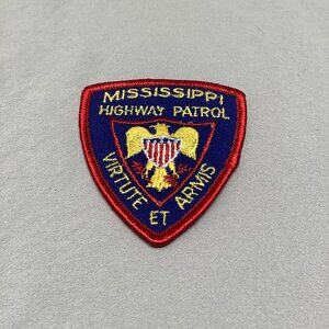Mississippi Highway Patrol Patch - New Old Stock
